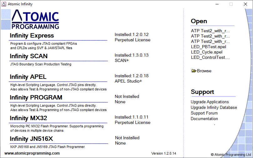 Infinity Launchpad 64-Bit Version